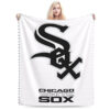 Chicago White Sox Blanket - Fleece Blanket for Gift - Cozy chicago white sox blanket fleece blanket for gift cozy ver 21