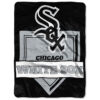 Chicago White Sox Blanket - Sherpa Blanket for Bed - Cozy (Queen Size) chicago white sox blanket sherpa blanket for bed cozy queen size ver 43