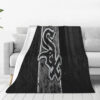 Chicago White Sox Blanket - Sherpa Blanket for Bed - Soft (Throw Size) chicago white sox blanket sherpa blanket for bed soft throw size ver 38