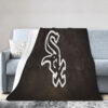 Chicago White Sox Blanket - Sherpa Blanket for Bed - Soft chicago white sox blanket sherpa blanket for bed soft ver 49