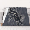 Chicago White Sox Blanket - Sherpa Blanket for Sofa - Warm chicago white sox blanket sherpa blanket for sofa warm ver 48