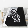 Chicago White Sox Blankets - Fleece Blanket for Bed - Soft (Multiple Sizes) chicago white sox blankets fleece blanket for bed soft multiple sizes ver 58