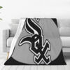 Chicago White Sox Blankets - Sherpa Blanket for Couch - Lightweight (Queen Size) chicago white sox blankets sherpa blanket for couch lightweight queen size ver 24