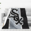 Chicago White Sox Blankets - Sherpa Blanket for Gift - Soft (Throw Size) chicago white sox blankets sherpa blanket for gift soft throw size ver 73