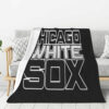 Chicago White Sox Blankets - Sherpa Blanket for Sofa - Cozy (Multiple Sizes) chicago white sox blankets sherpa blanket for sofa cozy multiple sizes ver 17