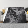 Chicago White Sox Blankets - Sherpa Blanket for Sofa - Soft (Multiple Sizes) chicago white sox blankets sherpa blanket for sofa soft multiple sizes ver 46