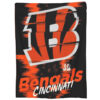 Cincinnati Bengals Blankets - Fleece Blanket for Bed - Warm (Queen Size) cincinnati bengals blankets fleece blanket for bed warm queen size ver 66