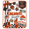 Cincinnati Bengals Blankets - Fleece Blanket for Gift - Cozy cincinnati bengals blankets fleece blanket for gift cozy ver 12