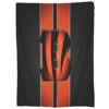 Cincinnati Bengals Blankets - Fleece Blanket for Sofa - Warm (Queen Size) cincinnati bengals blankets fleece blanket for sofa warm queen size ver 64