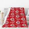 Cincinnati Reds Blanket - Fleece Blanket for Bed - Cozy cincinnati reds blanket fleece blanket for bed cozy ver 49