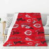 Cincinnati Reds Blanket - Fleece Blanket for Sofa - Soft (Multiple Sizes) cincinnati reds blanket fleece blanket for sofa soft multiple sizes ver 15