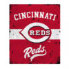 Cincinnati Reds Blanket - Sherpa Blanket for Sofa - Cozy cincinnati reds blanket sherpa blanket for sofa cozy ver 7
