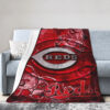 Cincinnati Reds Blanket - Sherpa Blanket for Sofa – Soft cincinnati reds blanket sherpa blanket for sofa soft ver 55