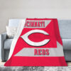 Cincinnati Reds Blankets - Fleece Blanket for Bed - Lightweight cincinnati reds blankets fleece blanket for bed lightweight ver 16