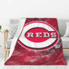 Cincinnati Reds Blankets - Fleece Blanket for Sofa - Cozy (Multiple Sizes) cincinnati reds blankets fleece blanket for sofa cozy multiple sizes ver 25