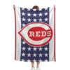 Cincinnati Reds Blankets - Sherpa Blanket for Bed - Lightweight (Queen Size) cincinnati reds blankets sherpa blanket for bed lightweight queen size ver 52