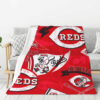 Cincinnati Reds Blankets - Sherpa Blanket for Gift - Cozy cincinnati reds blankets sherpa blanket for gift cozy ver 58