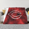 Cincinnati Reds Blankets - Sherpa Blanket for Sofa - Soft (Multiple Sizes) cincinnati reds blankets sherpa blanket for sofa soft multiple sizes ver 34