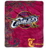 Cleveland Cavaliers Blanket - Fleece Blanket for Gift - Lightweight (Multiple Sizes) cleveland cavaliers blanket fleece blanket for gift lightweight multiple sizes ver 1