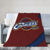 Cleveland Cavaliers Blankets - Sherpa Blanket for Sofa - Warm (Multiple Sizes) cleveland cavaliers blankets sherpa blanket for sofa warm multiple sizes ver 7