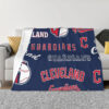 Cleveland Guardians Blankets - Sherpa Blanket for Sofa - Warm cleveland guardians blankets sherpa blanket for sofa warm ver 2