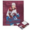 Colorado Avalanche Blanket - Fleece Blanket for Couch - Soft (Throw Size) colorado avalanche blanket fleece blanket for couch soft throw size ver 5