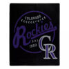 Colorado Rockies Blanket - Fleece Blanket for Gift - Lightweight (Throw Size) colorado rockies blanket fleece blanket for gift lightweight throw size ver 54