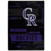 Colorado Rockies Blanket - Sherpa Blanket for Bed - Cozy (Queen Size) colorado rockies blanket sherpa blanket for bed cozy queen size ver 40