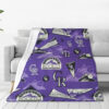 Colorado Rockies Blanket - Sherpa Blanket for Sofa - Cozy colorado rockies blanket sherpa blanket for sofa cozy ver 49
