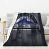 Colorado Rockies Blanket - Sherpa Blanket for Sofa - Soft (Throw Size) colorado rockies blanket sherpa blanket for sofa soft throw size ver 20