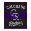 Colorado Rockies Blankets - Fleece Blanket for Bed - Soft colorado rockies blankets fleece blanket for bed soft ver 16