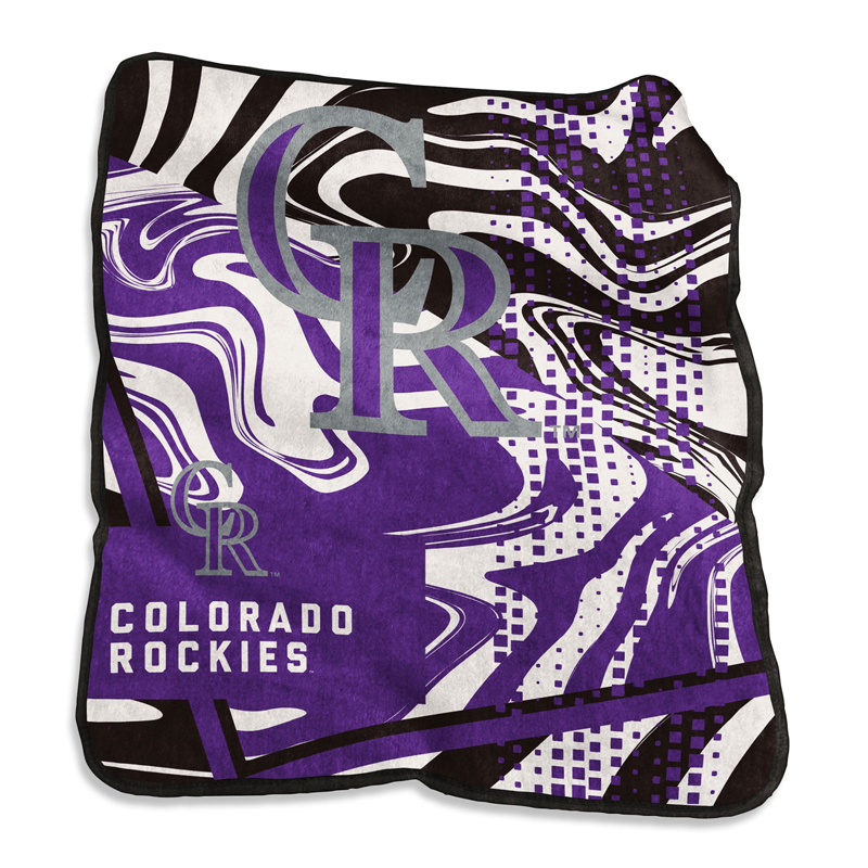 colorado rockies blankets fleece blanket for gift cozy multiple sizes ver 28
