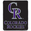 Colorado Rockies Blankets - Fleece Blanket for Gift - Lightweight colorado rockies blankets fleece blanket for gift lightweight ver 12
