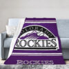 Colorado Rockies Blankets - Fleece Blanket for Sofa - Soft colorado rockies blankets fleece blanket for sofa soft ver 34