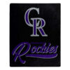 Colorado Rockies Blankets - Sherpa Blanket for Bed - Lightweight colorado rockies blankets sherpa blanket for bed lightweight ver 44