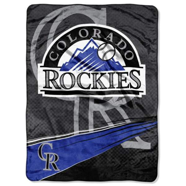 colorado rockies blankets sherpa blanket for gift cozy multiple sizes ver 53
