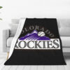 Colorado Rockies Blankets - Sherpa Blanket for Gift - Soft colorado rockies blankets sherpa blanket for gift soft ver 42