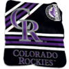 Colorado Rockies Blankets - Sherpa Blanket for Gift - Warm colorado rockies blankets sherpa blanket for gift warm ver 60