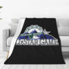 Colorado Rockies Blankets - Sherpa Blanket for Sofa - Lightweight (Throw Size) colorado rockies blankets sherpa blanket for sofa lightweight throw size ver 52
