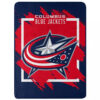 Columbus Blue Jackets Blankets - Fleece Blanket for Couch - Cozy (Queen Size) columbus blue jackets blankets fleece blanket for couch cozy queen size ver 7
