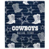 Dallas Cowboys Blanket - Sherpa Blanket for Sofa - Soft (Multiple Sizes) dallas cowboys blanket sherpa blanket for sofa soft multiple sizes ver 49