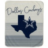 Dallas Cowboys Blankets - Fleece Blanket for Bed - Lightweight (Throw Size) dallas cowboys blankets fleece blanket for bed lightweight throw size ver 9
