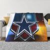 Dallas Cowboys Blankets - Fleece Blanket for Gift - Lightweight dallas cowboys blankets fleece blanket for gift lightweight ver 1