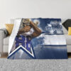 Dallas Cowboys Blankets - Sherpa Blanket for Bed - Lightweight (Queen Size) dallas cowboys blankets sherpa blanket for bed lightweight queen size ver 4