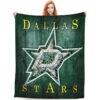 Dallas Stars Blanket - Sherpa Blanket for Gift - Cozy (Queen Size) dallas stars blanket sherpa blanket for gift cozy queen size ver 11