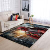 Deadpool Rug - Minimal Carpet for Living Room - Soft Carpets deadpool area rug dark theme carpet for bedroom thick 1 2 cm carpet ver 73