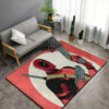 Deadpool Carpet - Vintage Style Carpet for Man Cave - Plush Rugs deadpool area rug dark theme carpet for gaming room durable area rug ver 10