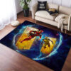 Deadpool Carpets - Dark Theme Carpet for Bedroom - Plush Area Rugs deadpool area rug dark theme carpet for living room thick 1 2 cm area rugs ver 19