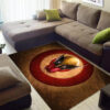 Deadpool Area Rug - Battle Scene Carpet for Gaming Room - Plush Carpets deadpool area rug minimal carpet for gaming room non slip rugs ver 42