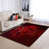 Deadpool Rugs - Dark Theme Carpet for Gaming Room - Thick 1.2 cm Carpets deadpool area rugs dark theme carpet for gaming room durable rug ver 80